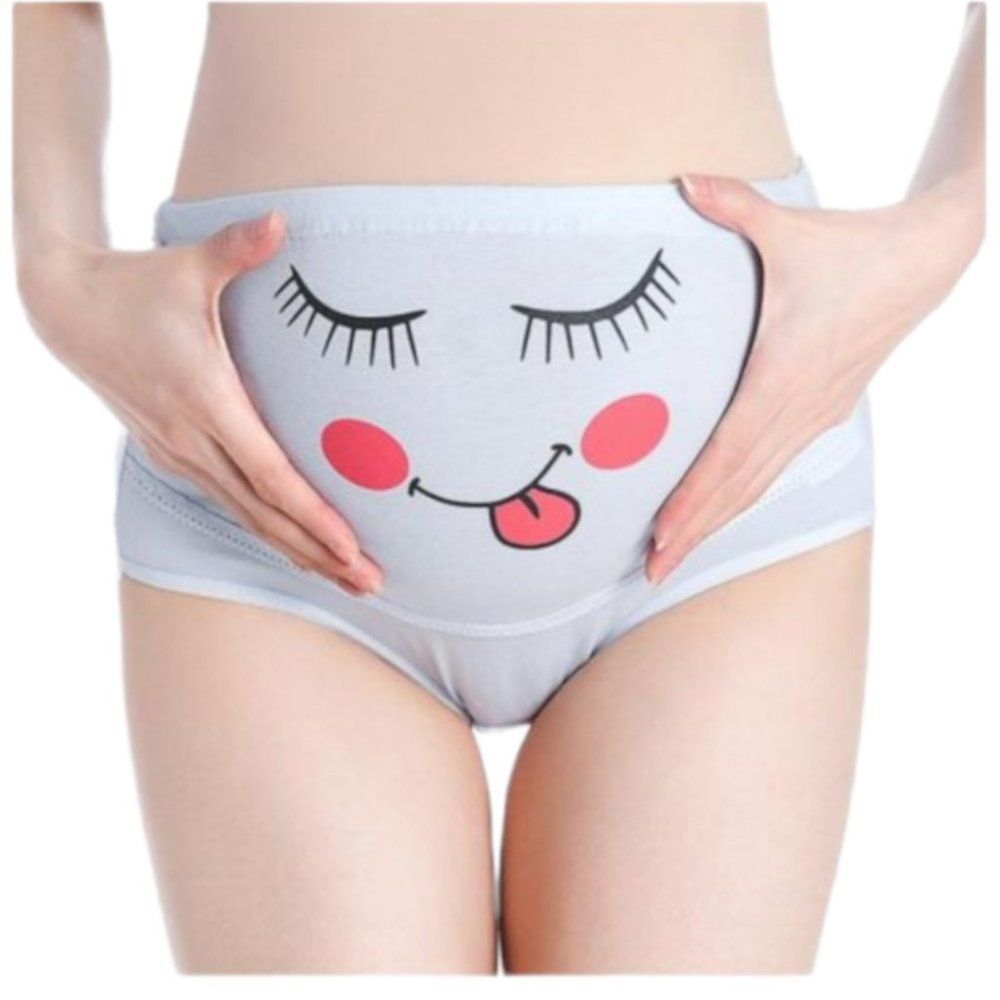 Maternity Underwear Pregnant Women High Waist Panties Set of 2